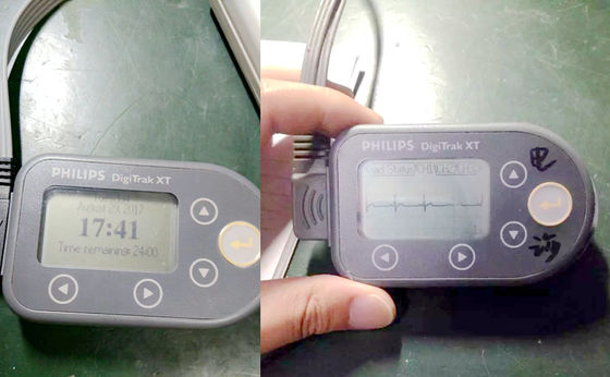 ব্যবহৃত PHILIP Digitrak XT Holter রেকর্ডার 24 ঘন্টা ডাইনামিক মেডিকেল জন্য
