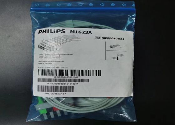 PHILIP M1623A মেডিকেল ডিভাইস খরচ, 5 লিড ইসিজি তারের 989803104511