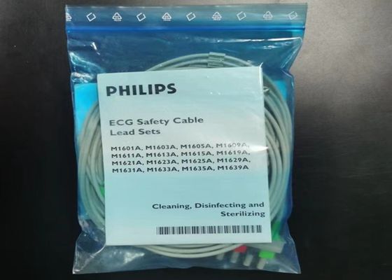 PHILIP M1623A মেডিকেল ডিভাইস খরচ, 5 লিড ইসিজি তারের 989803104511