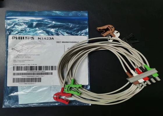 PHILIP M1623A মেডিকেল ডিভাইস খরচ, 5 লিড ইসিজি তারের 989803104511
