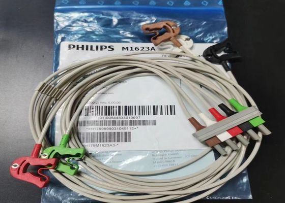 PHILIP M1623A মেডিকেল ডিভাইস খরচ, 5 লিড ইসিজি তারের 989803104511