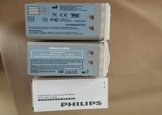 M4607A মেডিকেল সরঞ্জাম ব্যাটারি, রিচার্জযোগ্য লি-আয়ন ব্যাটারি 11.1V 1600mAh 17.76Wh