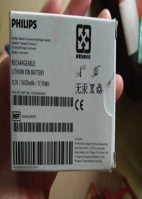 M4607A মেডিকেল সরঞ্জাম ব্যাটারি, রিচার্জযোগ্য লি-আয়ন ব্যাটারি 11.1V 1600mAh 17.76Wh