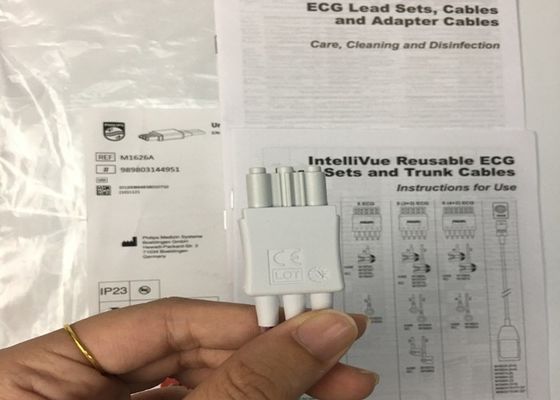 M1626A ইন্টারলিভু পুনরায় ব্যবহারযোগ্য ইসিজি লিড সেট ক্যাবল হাসপাতাল ক্লিনিকের জন্য