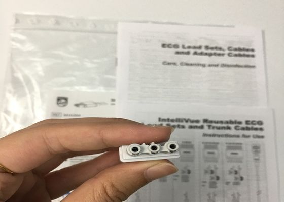 M1626A ইন্টারলিভু পুনরায় ব্যবহারযোগ্য ইসিজি লিড সেট ক্যাবল হাসপাতাল ক্লিনিকের জন্য