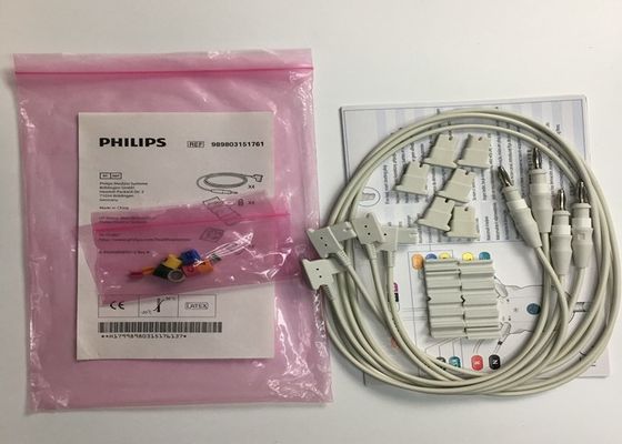 989803151761 মেডিকেল ডিভাইস Consumables 4 Leads For TC50 Phlip Patient Monitor