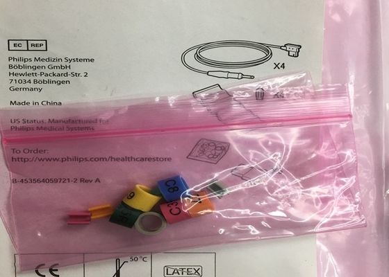 989803151761 মেডিকেল ডিভাইস Consumables 4 Leads For TC50 Phlip Patient Monitor