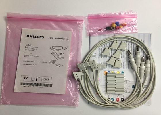 989803151761 মেডিকেল ডিভাইস Consumables 4 Leads For TC50 Phlip Patient Monitor