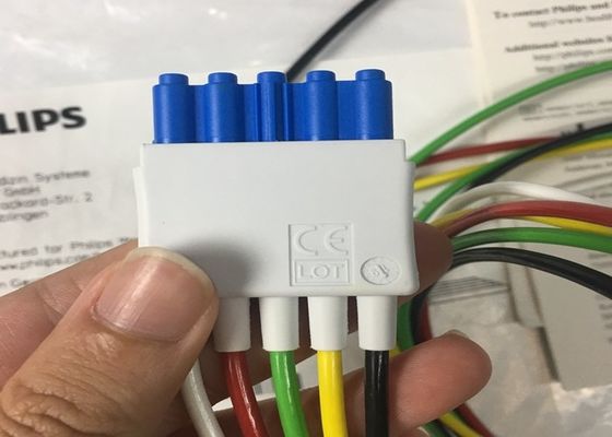 M1645A IntelliVue মেডিকেল সরঞ্জাম খুচরা যন্ত্রাংশ তারের 5 লিডসেট