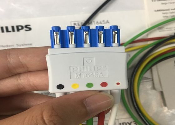 M1645A IntelliVue মেডিকেল সরঞ্জাম খুচরা যন্ত্রাংশ তারের 5 লিডসেট