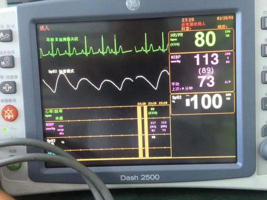 GE DASH2500 রোগীর মনিটর মেরামত রক্ষণাবেক্ষণ মেডিকেল ক্ষেত্রের ইসিজি জন্য