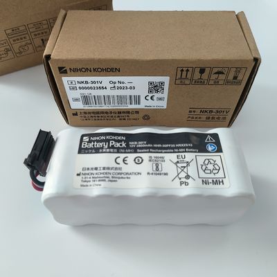 NIHON KOHDEN ব্যাটারি প্যাক NKB-301V নামমাত্র ভোল্টেজ 12V 2800mAh Ni-MH