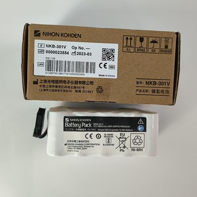 NIHON KOHDEN ব্যাটারি প্যাক NKB-301V নামমাত্র ভোল্টেজ 12V 2800mAh Ni-MH