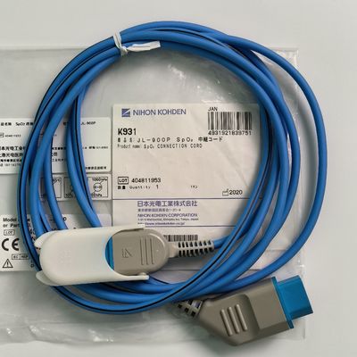JL-900P K931 মেডিকেল ডিভাইস কনজিউমাবলস NIHON KOHDEN SpO2 সংযোগ কর্ড