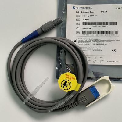 NIHON KOHDEN রোগীর মনিটর SpO2 এক্সটেনশন ক্যাবল REF SLZ106 PN JL701P