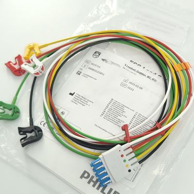 PHILIP Patient Monitor Medical Device Consumables CBL 5 Leadset Grabber আইইসি আইসিইউ রিফ এম১৯৭১এ ৯৮৯৮০৩১২৫৮৫১