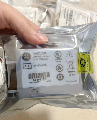 GE MAC1600 ইসিজি মেশিন ব্যাটারি 14.8V 2.3Ah 37Wh REF 2032095-001