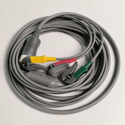 PHILIP মূল Efficia সমন্বিত ক্যাবল/3-Leadset Grabber IEC. মেশিন শেষ বৃত্তাকার 12-পিন,REF: 989803160741