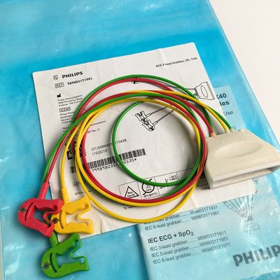PHILIP ECG 3 লিড গ্র্যাবার,আইইসি,টেলি রেফ 989803171901