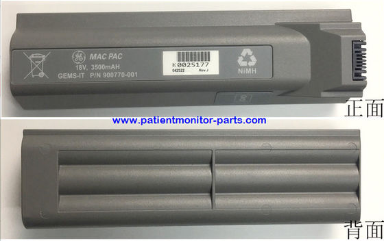 GE MAC3500 MAC5000 MAC5500 ইলেক্ট্রোকার্ডিওগ্রাম মেশিন ব্যাটারি PN 900770-001 18V,3500mAh