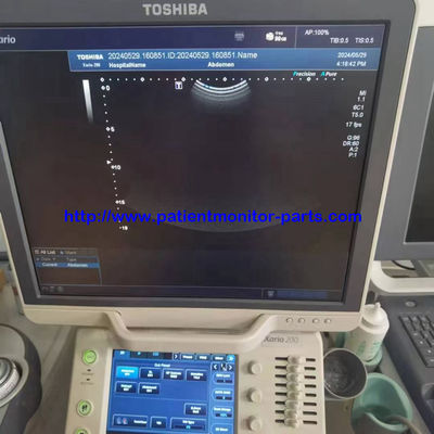 TOSHIBA Xario 200 আল্ট্রাসাউন্ড ডায়গনিস্টিক সিস্টেম পেটের আল্ট্রাসাউন্ড প্রোব PVU-375BT