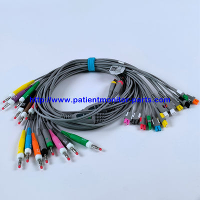 EDAN ECG CABLE 18-Lead 4MM Banana IEC পুনরায় ব্যবহারযোগ্য REF EL16DIB181 IPN 01.57.471394