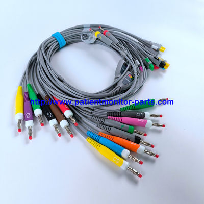 EDAN ECG CABLE 18-Lead 4MM Banana IEC পুনরায় ব্যবহারযোগ্য REF EL16DIB181 IPN 01.57.471394