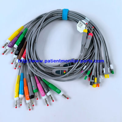 EDAN ECG CABLE 18-Lead 4MM Banana IEC পুনরায় ব্যবহারযোগ্য REF EL16DIB181 IPN 01.57.471394