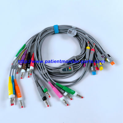 EDAN ECG CABLE 18-Lead 4MM Banana IEC পুনরায় ব্যবহারযোগ্য REF EL16DIB181 IPN 01.57.471394
