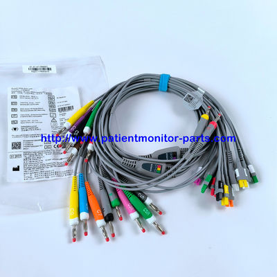 EDAN ECG CABLE 18-Lead 4MM Banana IEC পুনরায় ব্যবহারযোগ্য REF EL16DIB181 IPN 01.57.471394