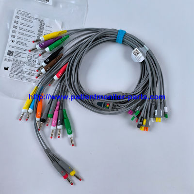 EDAN ECG CABLE 18-Lead 4MM Banana IEC পুনরায় ব্যবহারযোগ্য REF EL16DIB181 IPN 01.57.471394