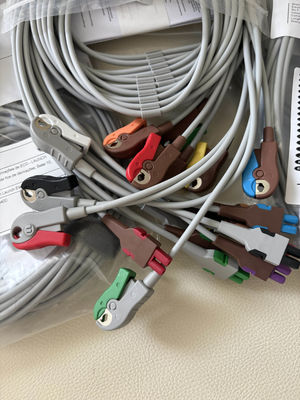 GE 2104749-001 -Conjunto 10 লিড ইসিজি লিড ওয়্যার এবং ট্রাঙ্ক ক্যাবল,AHA