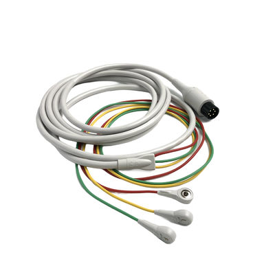 BJ-753P NIHON KOHDEN ইসিজি রোগীর ক্যাবল