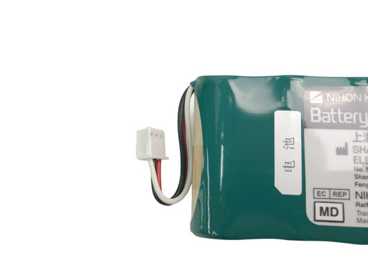 NIHON KOHDEN SB-901DC সিলড রিচার্জেবল নি-এমএইচ ব্যাটারি নামমাত্র ভোল্টেজ :12Vdc নামমাত্র ক্ষমতা টাইপ:1950mAh Min:1690mAh