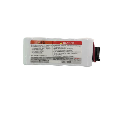 NIHONKOHDEN NKB-301V সিলড রিচার্জেবল Ni-MH ব্যাটারি নামমাত্র ভোল্টেজ 12v নামমাত্র ক্ষমতা 2800mAh