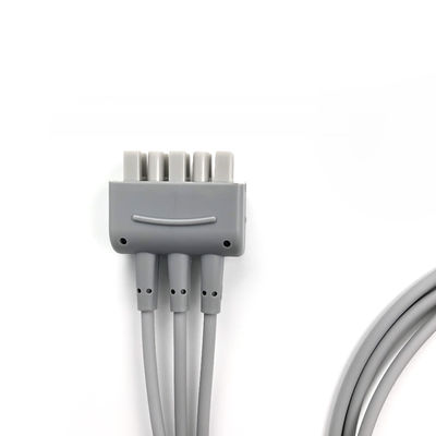 GE REF:2106385-003 ইসিজি লিডওয়্যার সেট,3-লিড,স্ন্যাপ,আইইসি,74CM/29IN