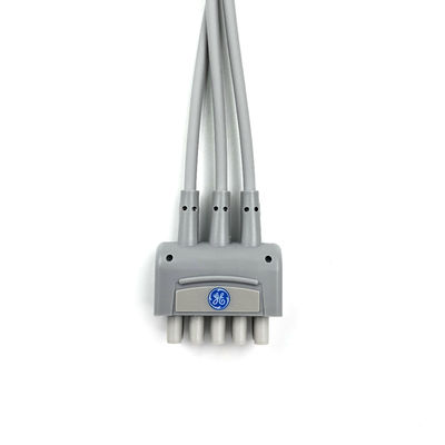 GE REF:2106385-003 ইসিজি লিডওয়্যার সেট,3-লিড,স্ন্যাপ,আইইসি,74CM/29IN