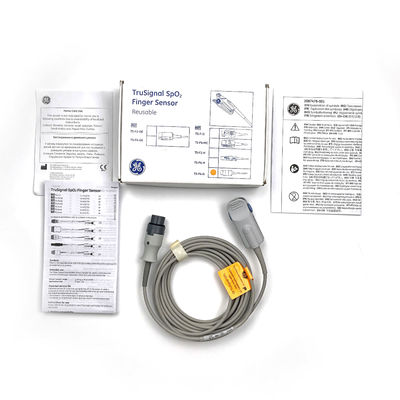 GE TS-F4-N TruSignal SpO2 ফিঙ্গার সেন্সর পুনরায় ব্যবহারযোগ্য