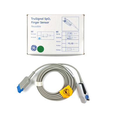GE TS-F4-GE TruSignal SpO2 ফিঙ্গার সেন্সর পুনরায় ব্যবহারযোগ্য