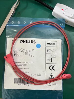 PHILIP FM20/FM30 ফিটাল মনিটর ইসিজি কেবল REF:M2735A SN:DE43233388