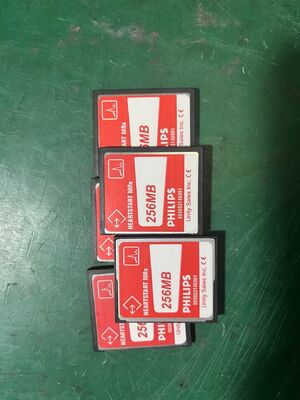 PHILIP M3535A/M3536A ডিফিব্রিলার এসডি কার্ড PN 989803146981; 256mb