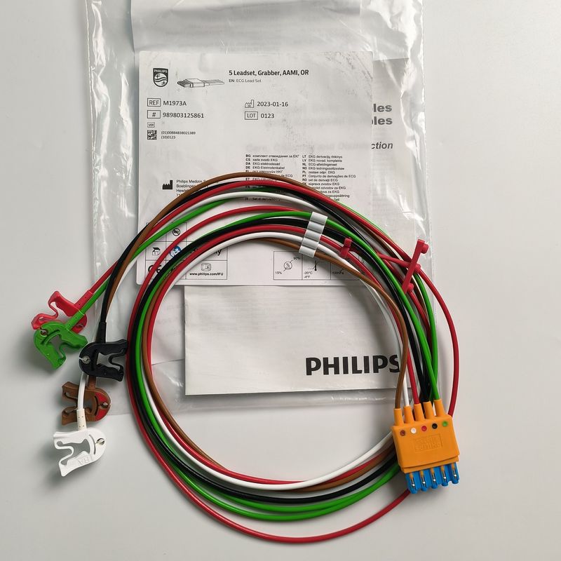 PHILIP মূল CBL 5 লিডসেট, গ্র্যাবার, AAMI, OR. REF M1973A অথবা 989803125861